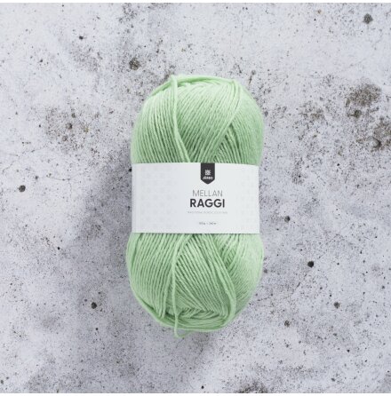 Mellanraggi 100g foggy green