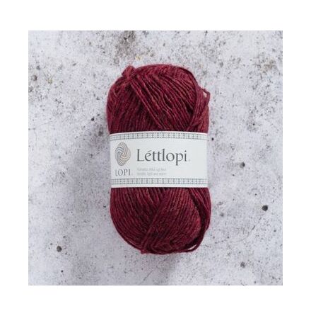 Lettlopi Garnet red heather