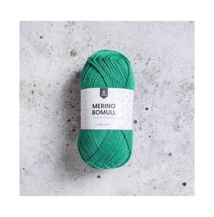 Merino Bomull Pine green