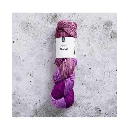 Merino Raggi 100g Red currant &amp; cerise