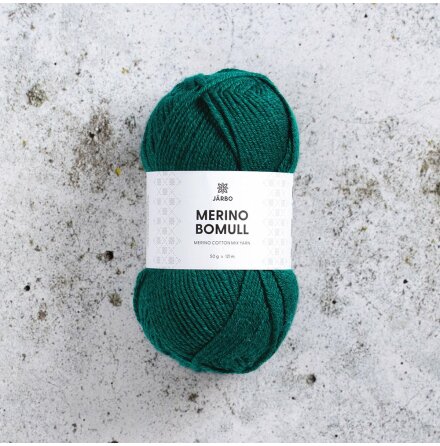 Merino Bomull Green Supreme
