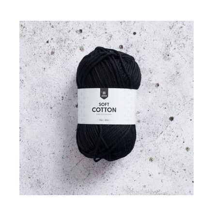 Soft Cotton 50g Black