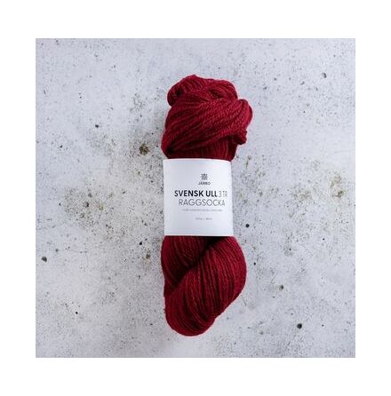 Svensk ull raggsocka 100g Jokk Berry