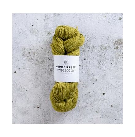 Svensk ull raggsocka 100g Runestone Green