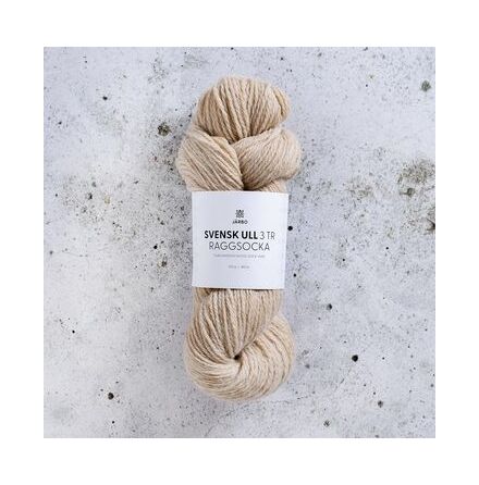 Svensk ull raggsocka 100g Oat Porridge