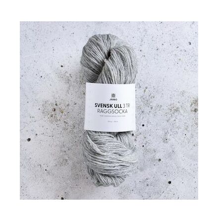 Svensk ull raggsocka 100g Fog over Fr