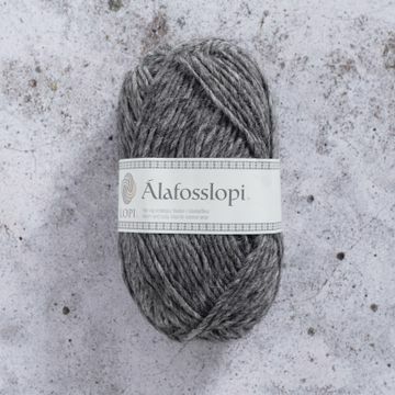 �lafosslopi 100g Dark grey heather