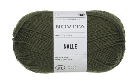 Nalle 100g naturgr�n fr�n Novita