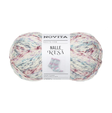 Nalle sommar 100g sommar�gonblick fr�n Novita 