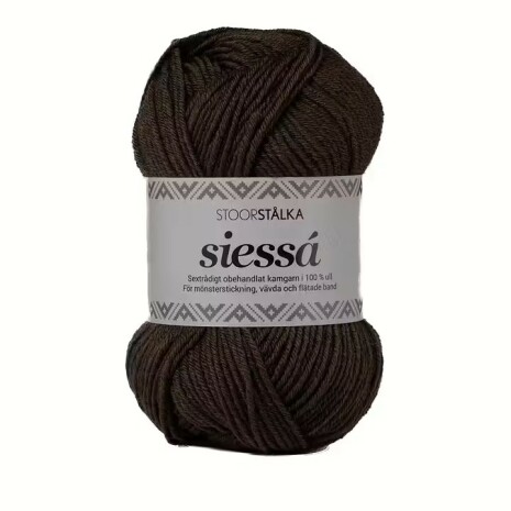 Siessa kaffebrun 50g fr�n Stoorst�lka