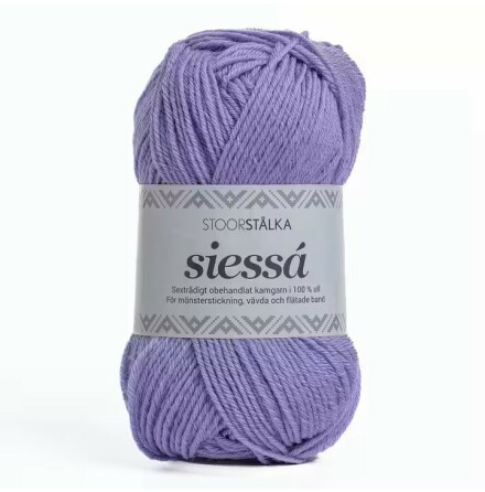 Siessa ljuslila 50g fr�n Stoorst�lka