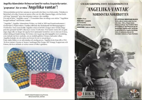 Stickbeskrivning Angeliika-vantar