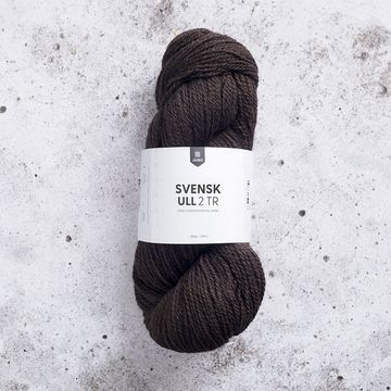Svensk ull 2 tr 100g Ashen brown fr�n J�rbo