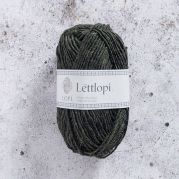 Lettlopi 50g pine green heather ullgarn fr�n Istex