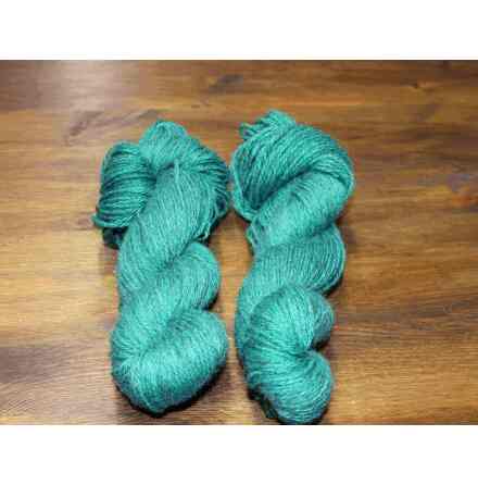 Handf�rgat 3-tr ullgarn raggsockor 100g Tallskog